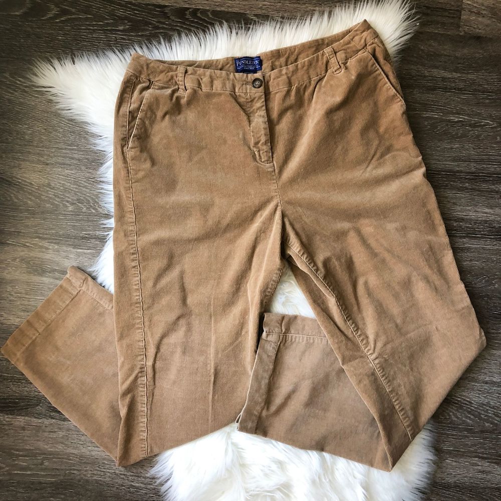 Pendleton Corduroy Straight Leg Pants